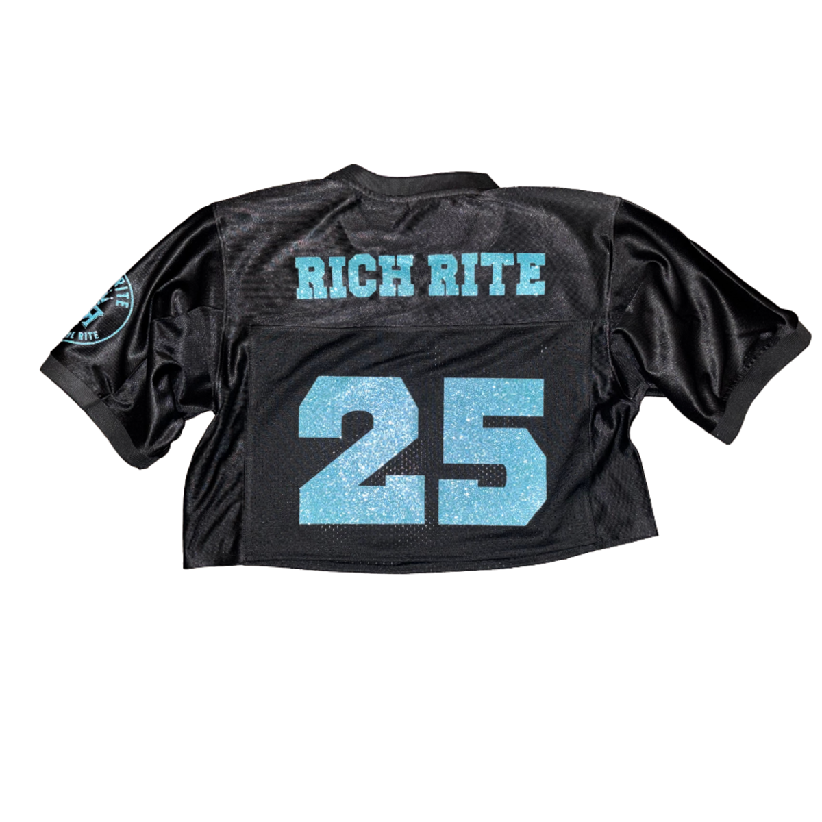 Rich Rite Loose Glitter Cropped Jerseys