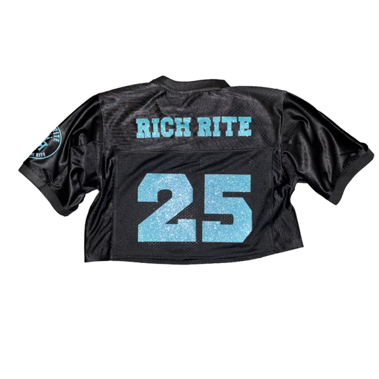 Rich Rite Loose Glitter Cropped Jerseys