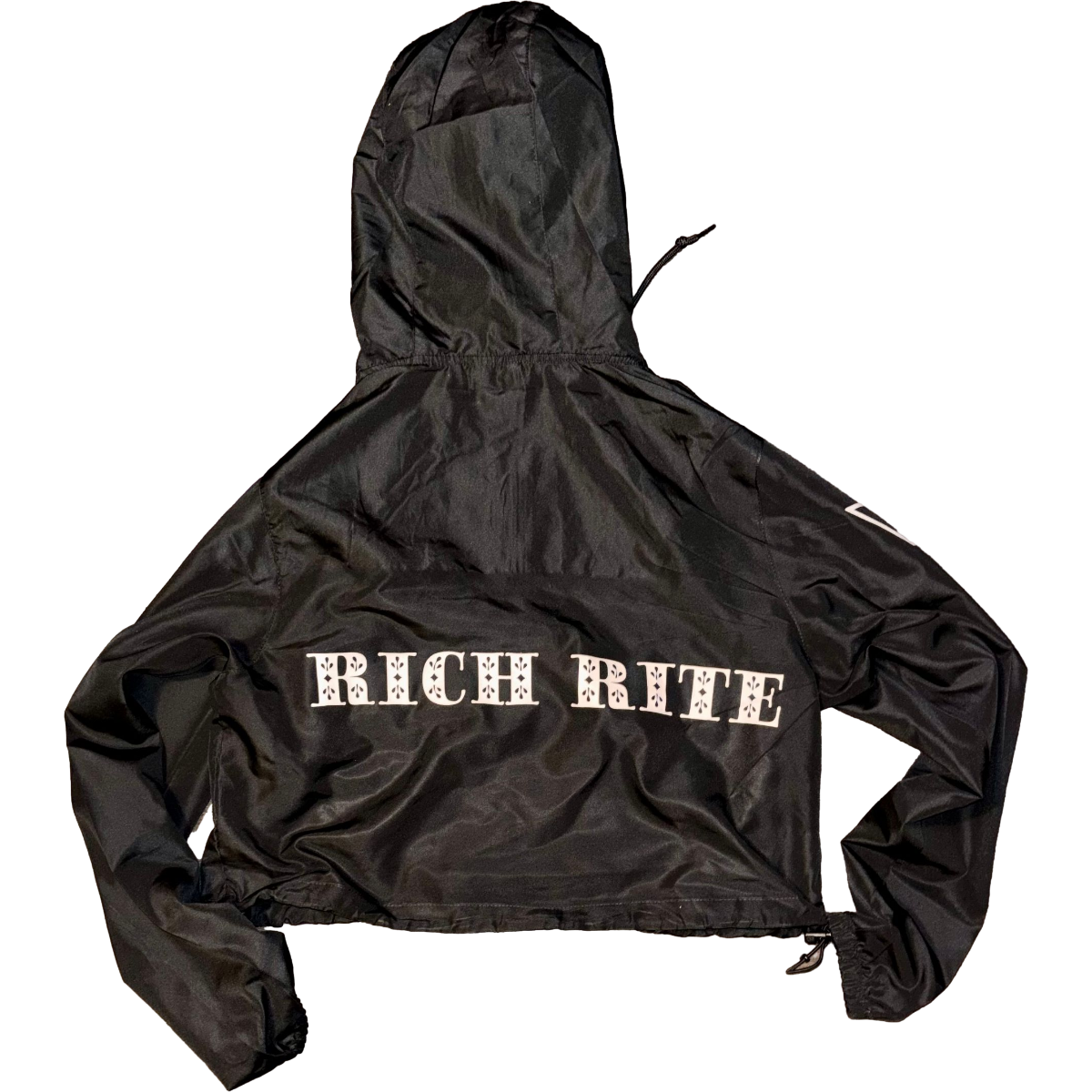 Rich Rite Cropped Quarter Zip Wind Breaker