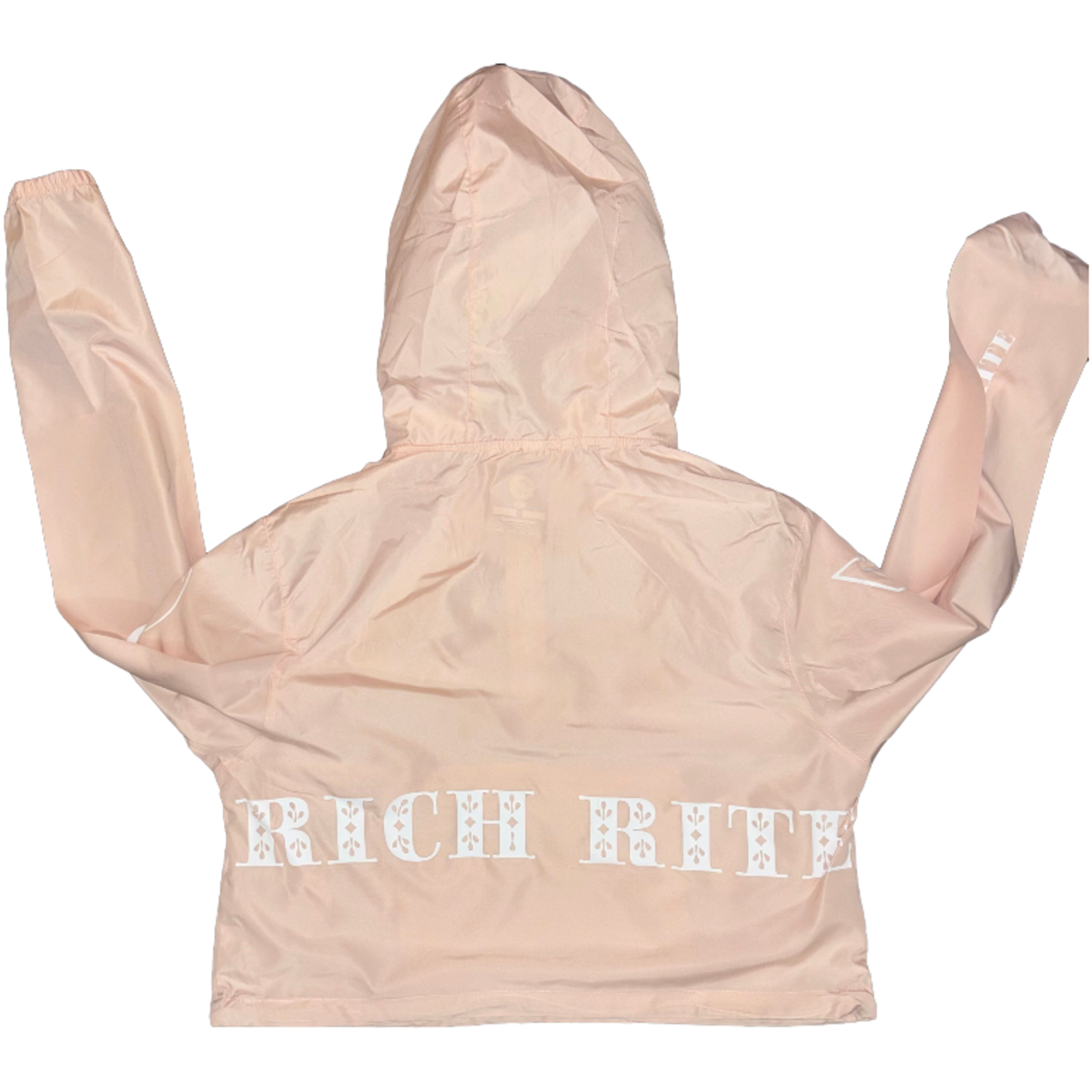 Rich Rite Cropped Quarter Zip Wind Breaker