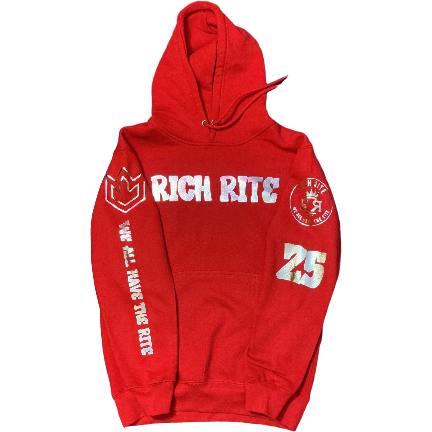 Foil Design Rich Rite We All Have The Rite Unisex Hoodie