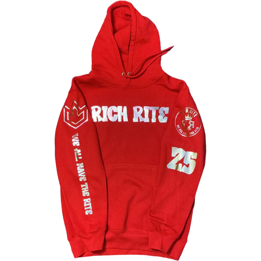 Foil Design Rich Rite We All Have The Rite Unisex Hoodie