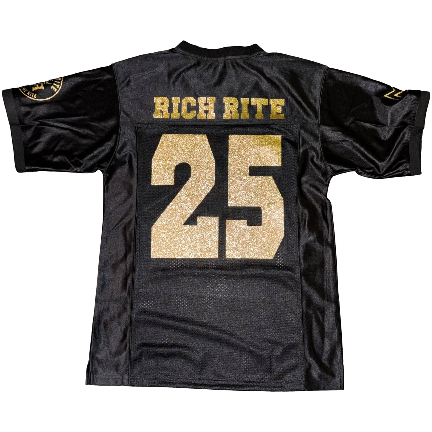 Rich Rite Gold Glitter Unisex Jersey
