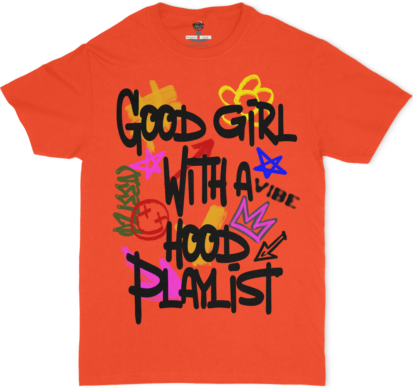 Good Girl With A Hood Playlist Graphic Unisex T-shirt